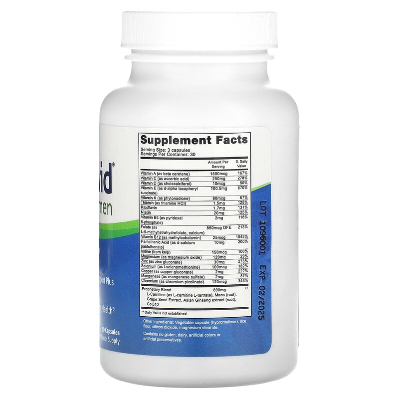 Fairhaven Health, FertilAid® Multivitamin for Men, 90 Capsules