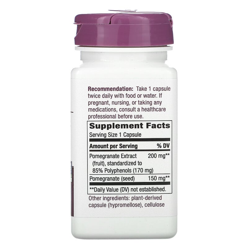 Nature's Way, Pomegranate Premium Extract, 350 mg, 60 Vegan Capsules