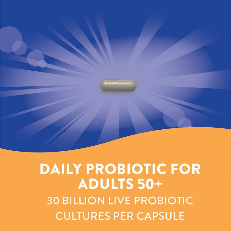 Nature's Way, Fortify®, Daily Probiotic, Adults 50+, 30 Billion CFU, 30 Delayed-Release Capsules