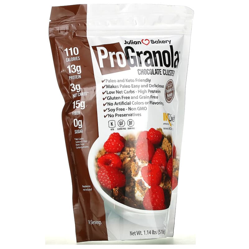 Julian Bakery, ProGranola®, Chocolate Cluster, 18.27 oz (518 g)