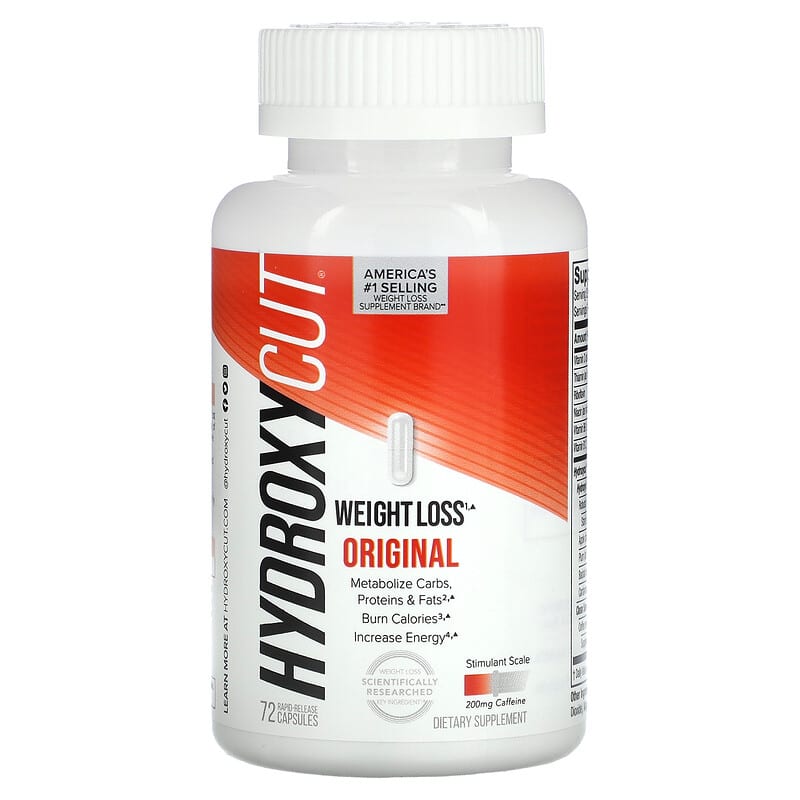 Hydroxycut, Weight Loss Original, 72 Rapid-Release Capsules