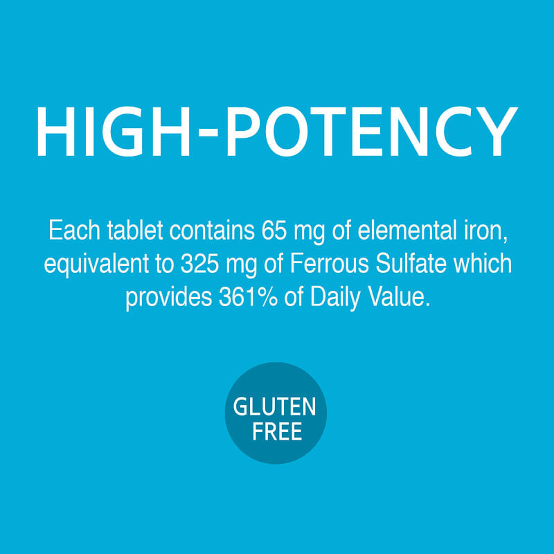 21st Century, Iron, 65 mg, 120 Tablets