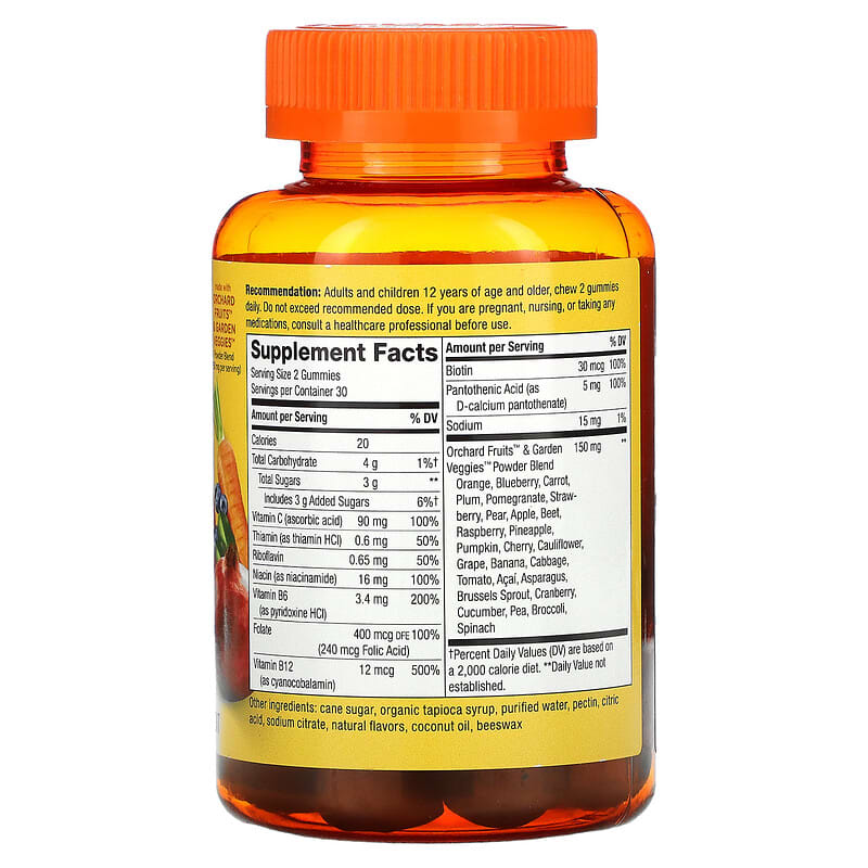 Nature's Way, Alive! B-Complex Gummy, Mango, 60 Gummies