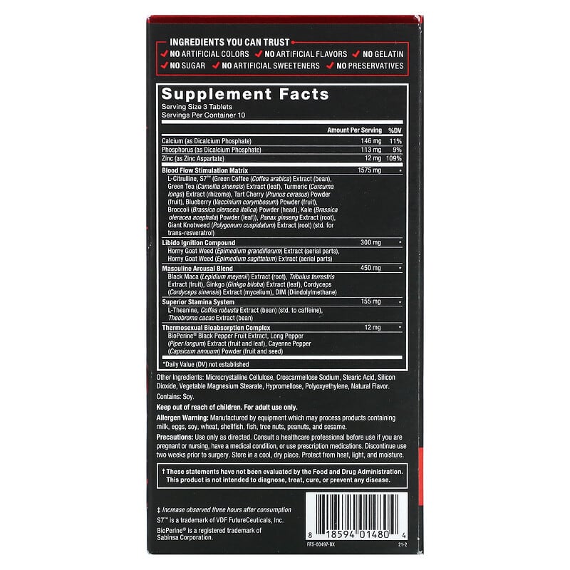 Force Factor, SCORE! XXL®, Male Enhancement, 30 Tablets