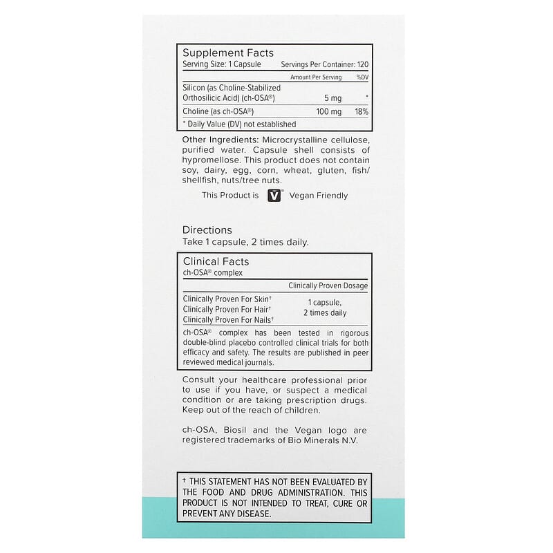 Biosil, Advanced Collagen Generator®, 120 Original Capsules