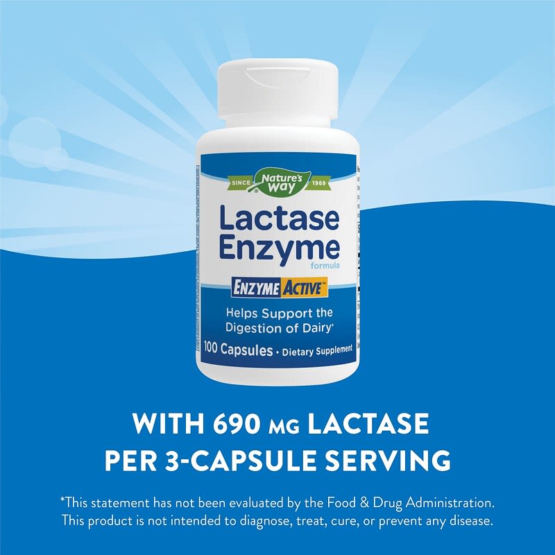 Nature's Way, Lactose Defense, 100 Capsules (230 mg per Capsule)