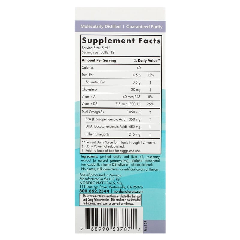 Nordic Naturals, Baby's DHA, 2 fl oz (60 ml)