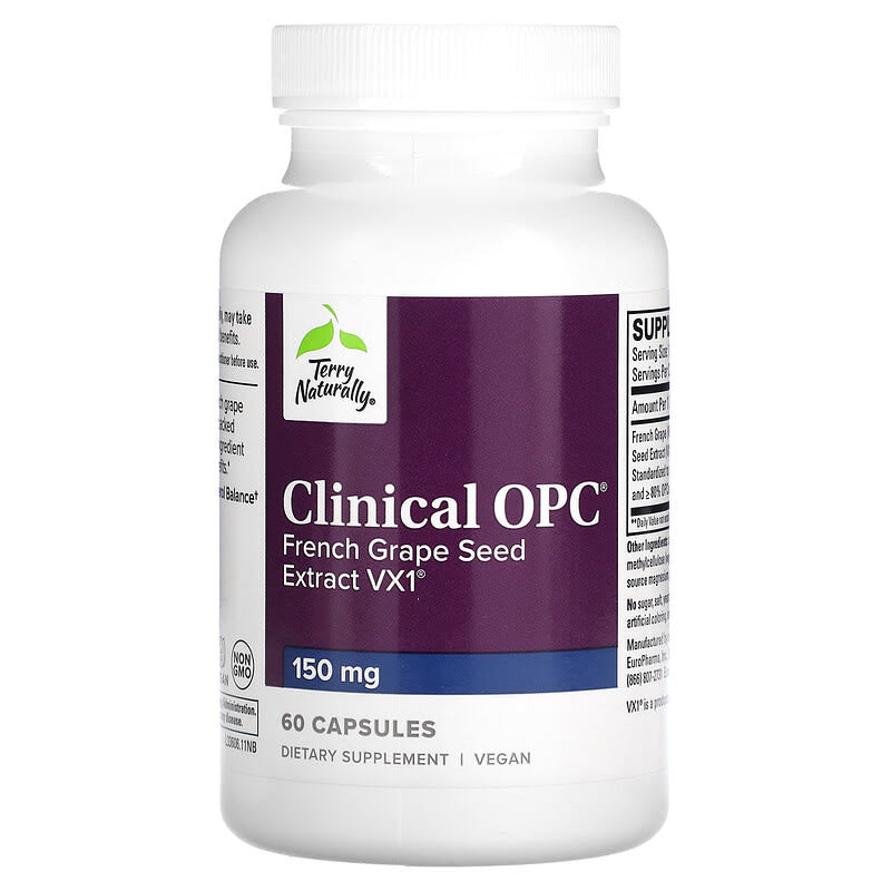 Terry Naturally, Clinical OPC®, 150 mg, 60 Capsules