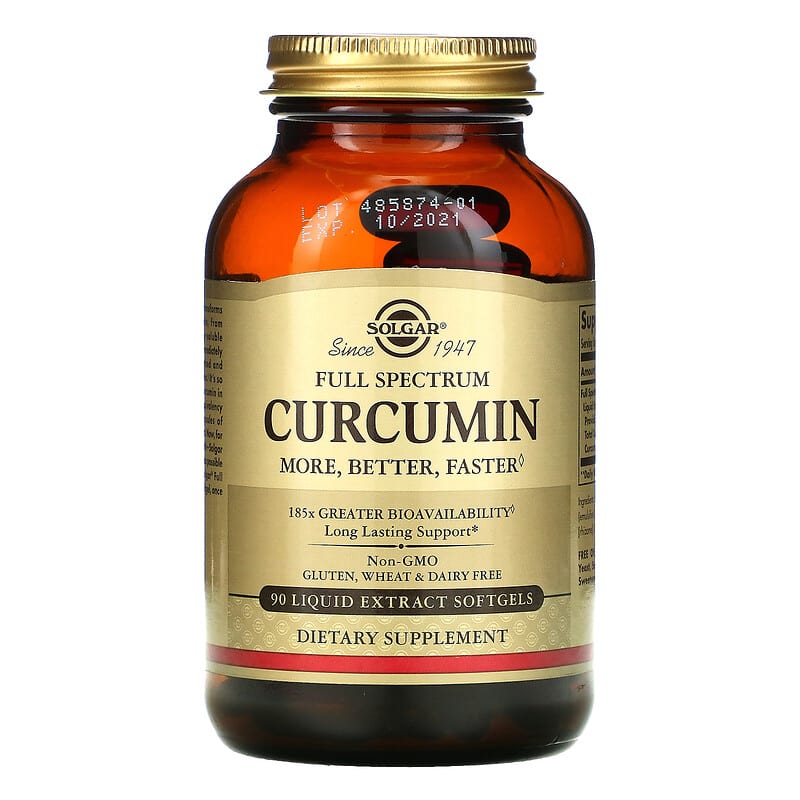 Solgar, Full Spectrum Curcumin, 90 LiCaps