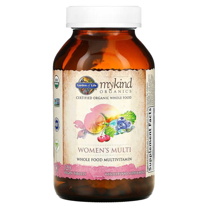 Garden of Life, Organics, Women's Multi, 120 Vegan Tablets