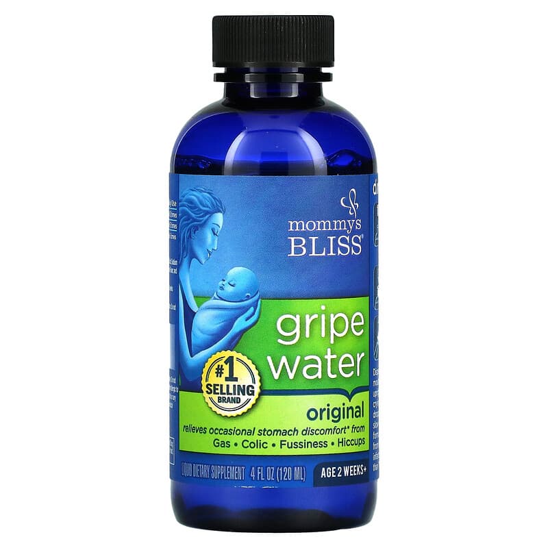 Mommy's Bliss, Original Gripe Water, Age 2 Weeks+, 4 fl oz (120 ml)