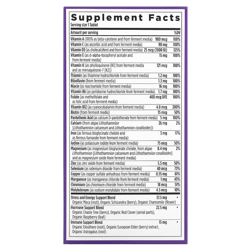 New Chapter, One Daily Every Woman's Multivitamin, 96 Vegetarian Tablets