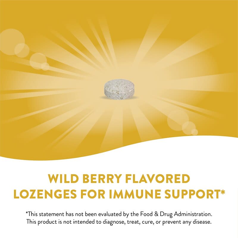 Nature's Way, Zinc Lozenges, Wild Berry , 60 Vegan Lozenges