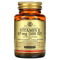 Solgar, Vitamin E, 67 mg (100 IU), 100 Softgels