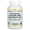 California Gold Nutrition, Glucosamine, Chondroitin, MSM Plus Hyaluronic Acid, 120 Veggie Caps