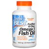 Doctor's Best, Purified & Clear Omega 3 Fish Oil, 120 Marine Softgels (1,000 mg per Softgel)