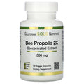 California Gold Nutrition, Bee Propolis 2X, Concentrated Extract, 500 mg, 90 Veggie Caps