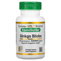 California Gold Nutrition, EuroHerbs, Ginkgo Biloba Extract, Euromed Quality, 120 mg, 60 Veggie Capsules