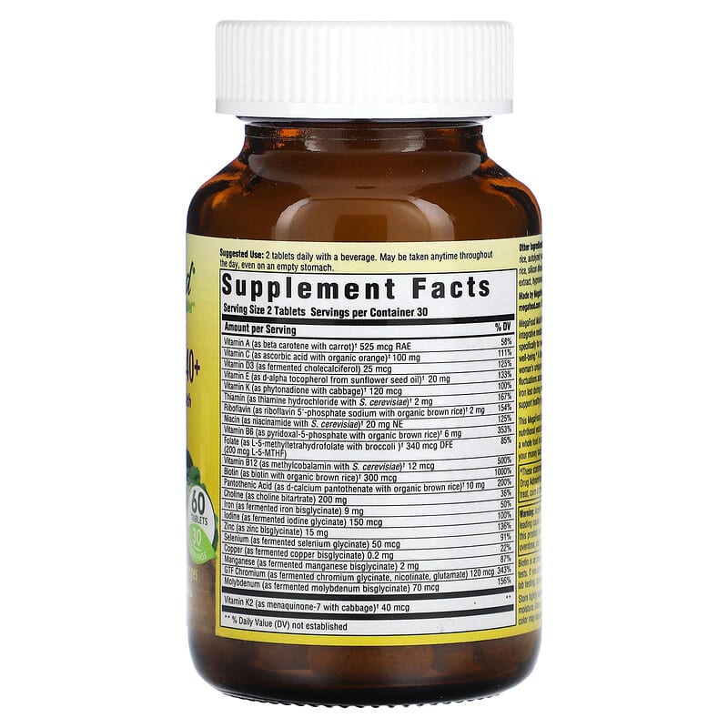 MegaFood, Women's  40+, Advanced Multivitamin, 60 Tablets