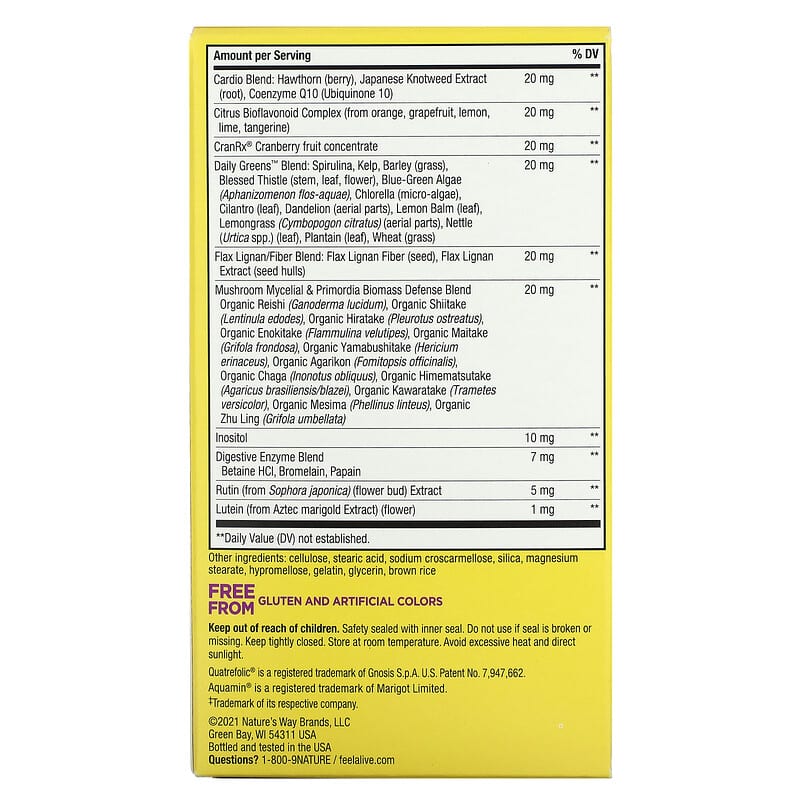 Nature's Way, Alive! Women's 50+ Ultra Multivitamin, 60 Tablets