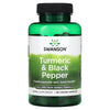 Swanson, Turmeric & Black Pepper, 90 Vegan Capsule