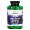 Swanson, Triple Magnesium Complex, 400 mg, 300 Vegan Capsules