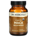 Dr. Mercola, Organic Maca Gelatinized, 60 Capsules (500 mg per Capsule)