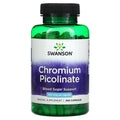 Swanson, Chromium Picolinate, 200 mcg, 200 Vegan Capsules