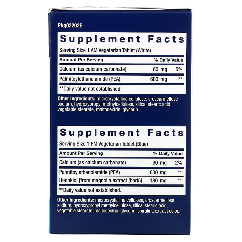 Life Extension, ComfortMAX, Double-Action Nerve Support, For AM &amp; PM, 60 Vegetarian Tablets