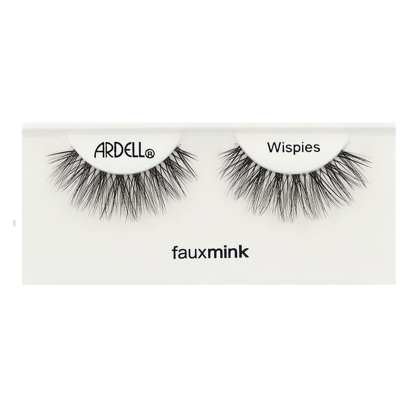 Ardell, Fauxmink Lashes, Wispies, 1 Pair