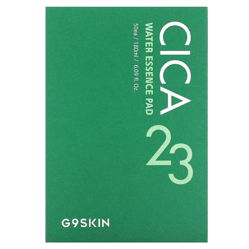 G9skin, Cica 23 Water Essence Pad, 50 Pads