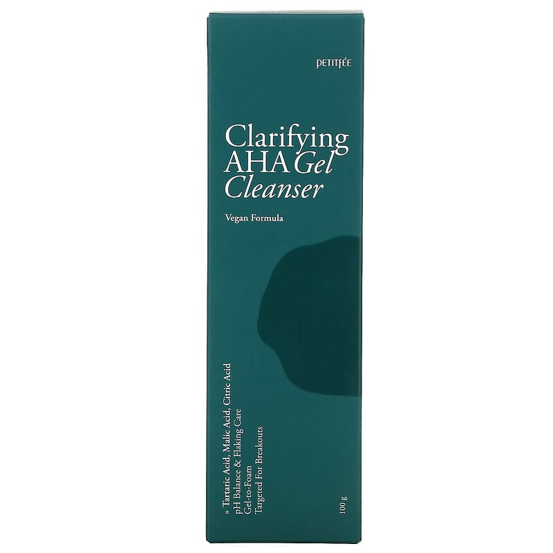 Petitfee, Clarifying AHA Gel Cleanser, 100 g