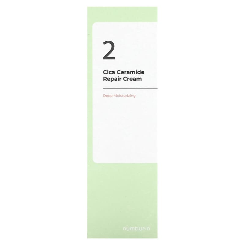 Numbuzin, Cica Ceramide Repair Cream, No. 2, 2.02 fl oz (60 ml)