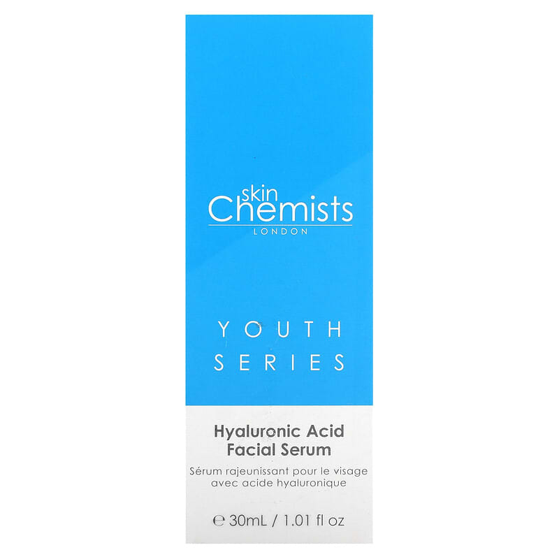 skinChemists, Youth Series, Hyaluronic Acid Facial Serum, 1.01 fl oz (30 ml)