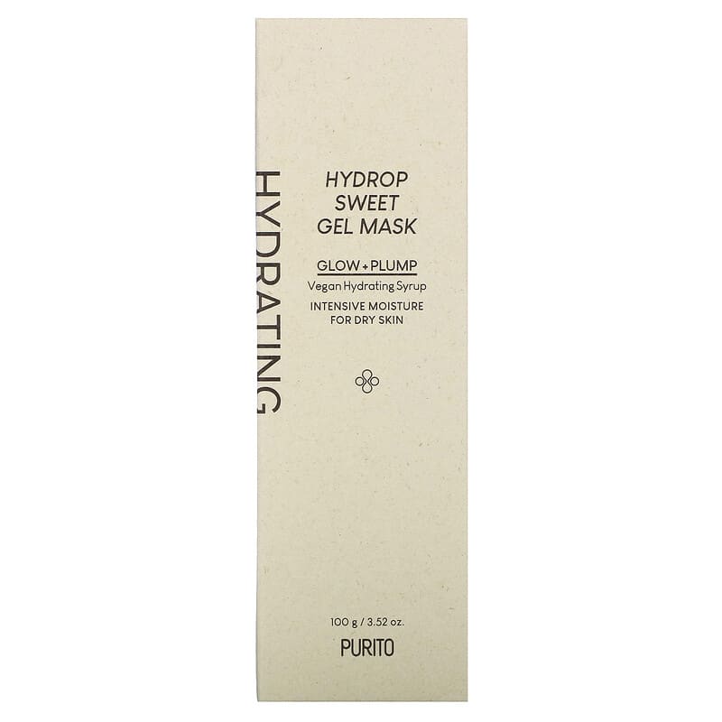 Purito, Hydrop Sweet Gel Mask, For Dry Skin, 3.52 oz (100 g)