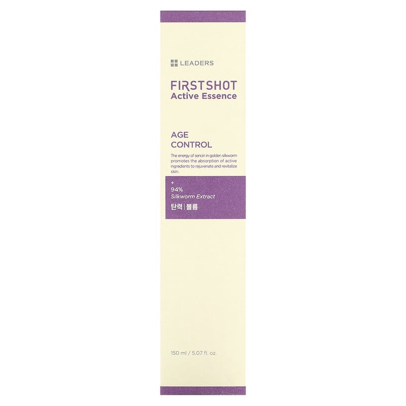 Leaders, First Shot Active Essence, Age Control, 5.07 fl oz (150 ml)