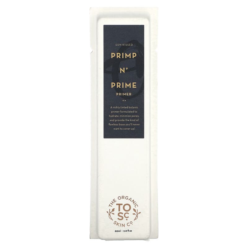 The Organic Skin Co., Primp N Prime Primer, Sunkissed, 2 fl oz (60 ml)