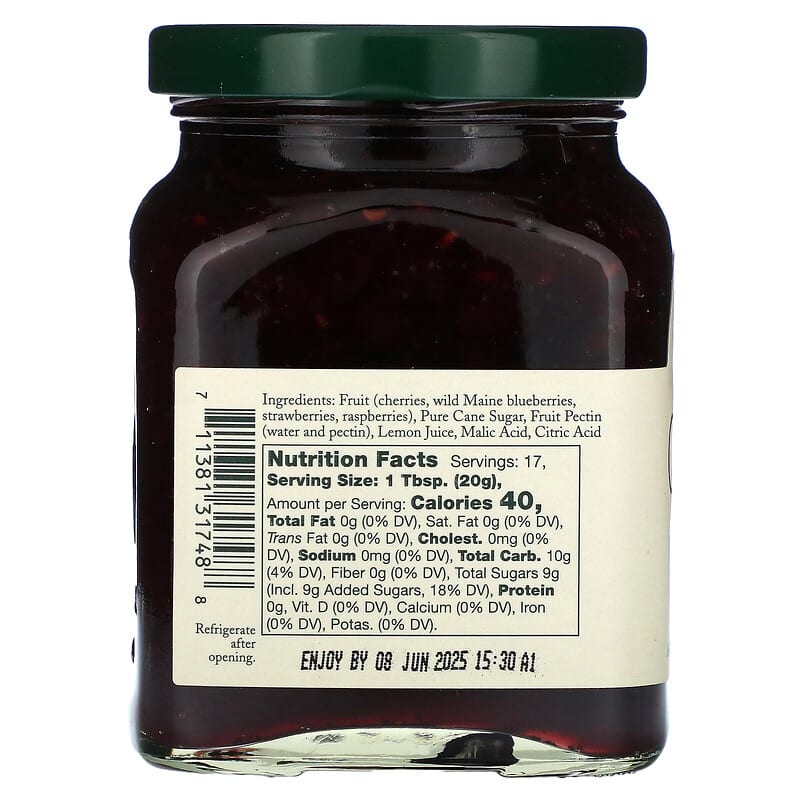 Stonewall Kitchen, Cherry Berry Jam , 12 oz (340 g)