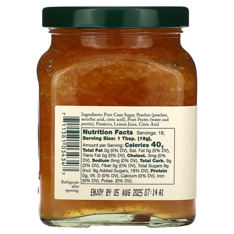 Stonewall Kitchen, Bellini Jam, 12.5 oz (354 g)