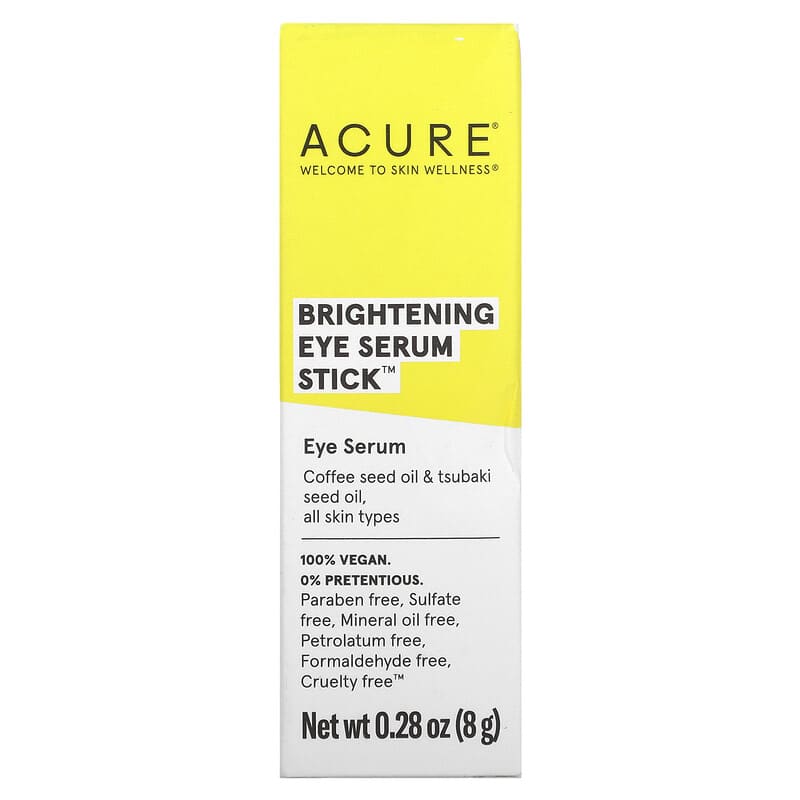 ACURE, Brightening Eye Serum Stick, 0.28 oz (8 g)