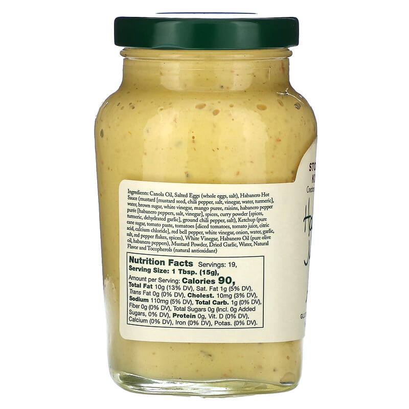 Stonewall Kitchen, Habanero Mango Aioli, Hot, 10.25 oz (291 g)