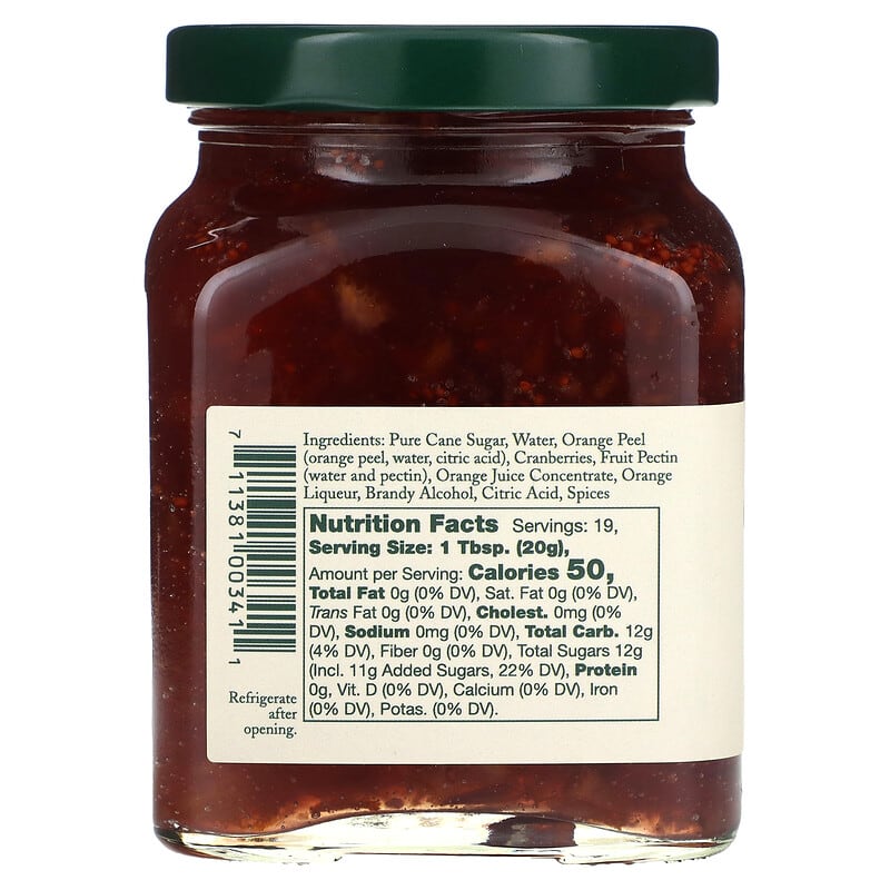 Stonewall Kitchen, Orange Cranberry Marmalade, 13 oz (369 g)