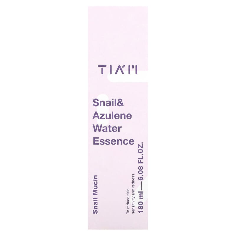 Tiam, Snail & Azulene Water Essence, 6.08 fl oz (180 ml)