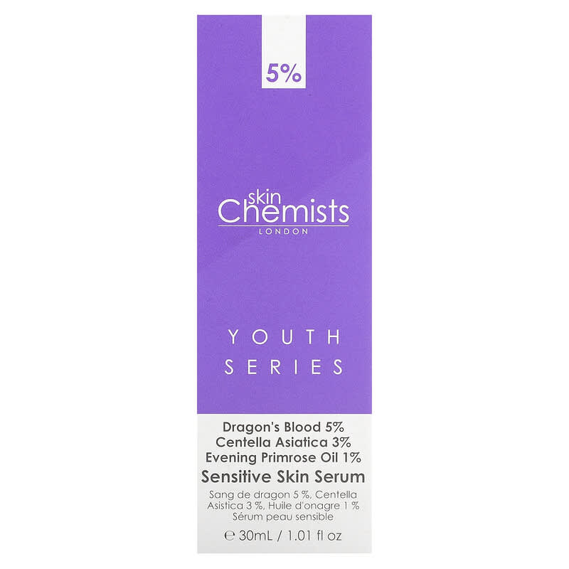 skinChemists, Youth Series, Sensitive Skin Serum, 1.01 fl oz (30 ml)