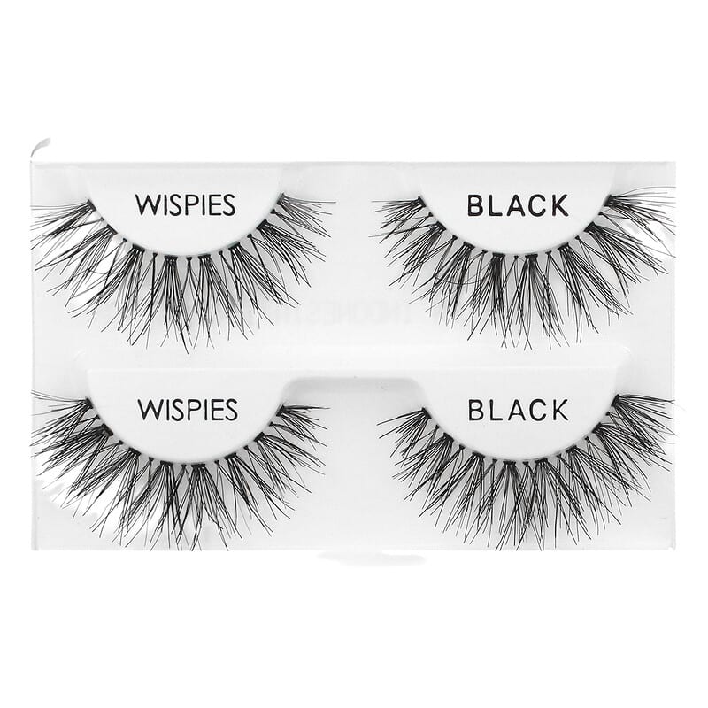 Ardell, Deluxe Pack, Wispies Lashes with Applicator and Eyelash Adhesive, 1 Set