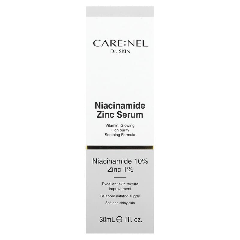 Care:Nel, Niacinamide Zinc Serum, 1 fl oz (30 ml)