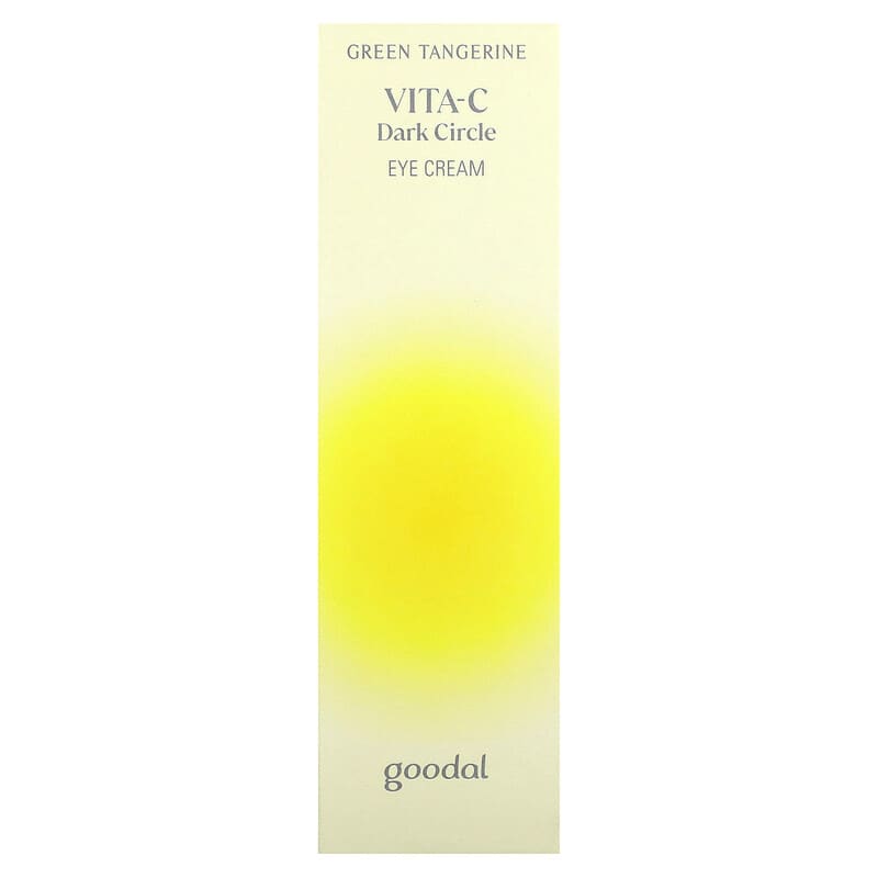 Goodal, Green Tangerine Vita-C Dark Circle Eye Cream, 1.01 fl oz (30 ml)