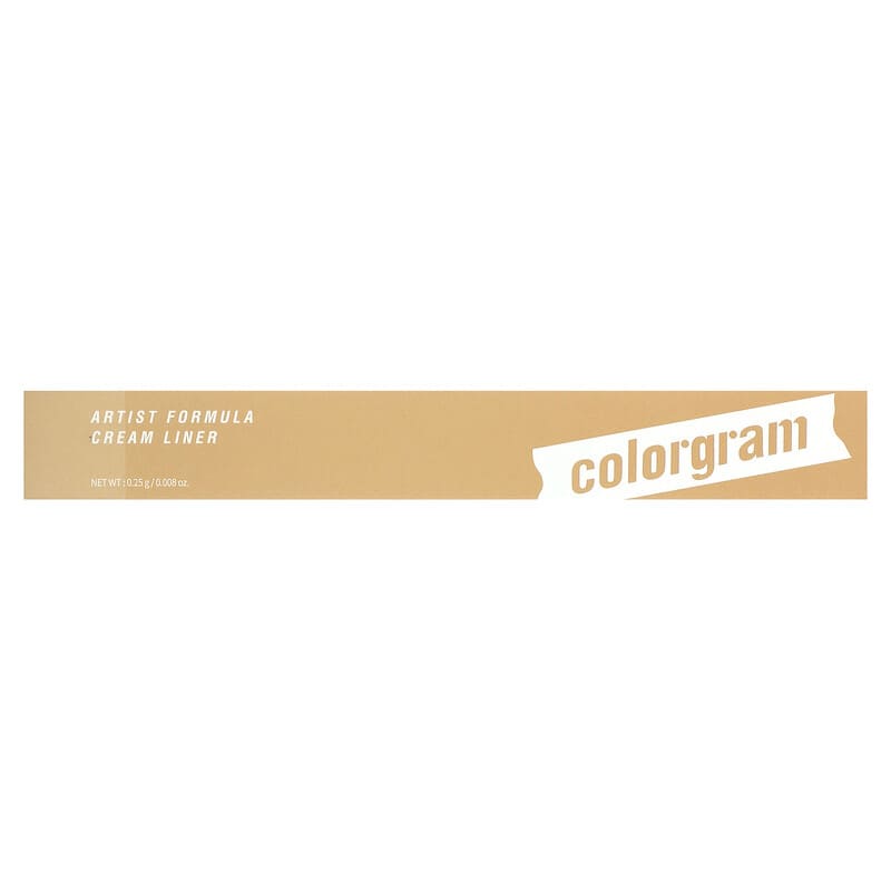 Colorgram, Artist Formula Cream Liner, 04 Gold Harmony, 0.008 oz (0.25 g)