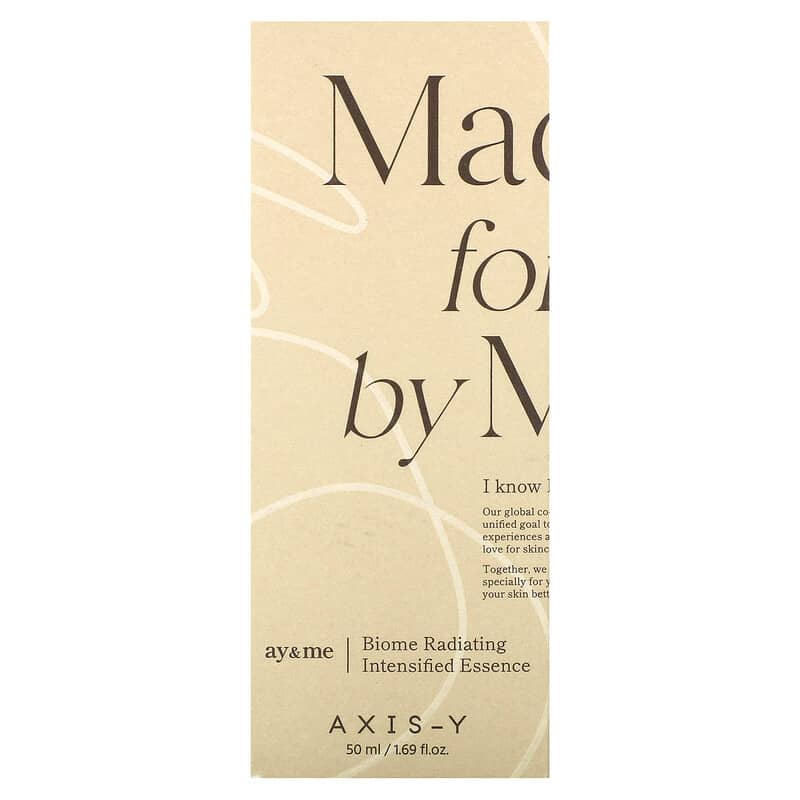 Axis-Y, Ay & Me, Biome Radiating Intensified Essence, 1.69 fl oz (50 ml)