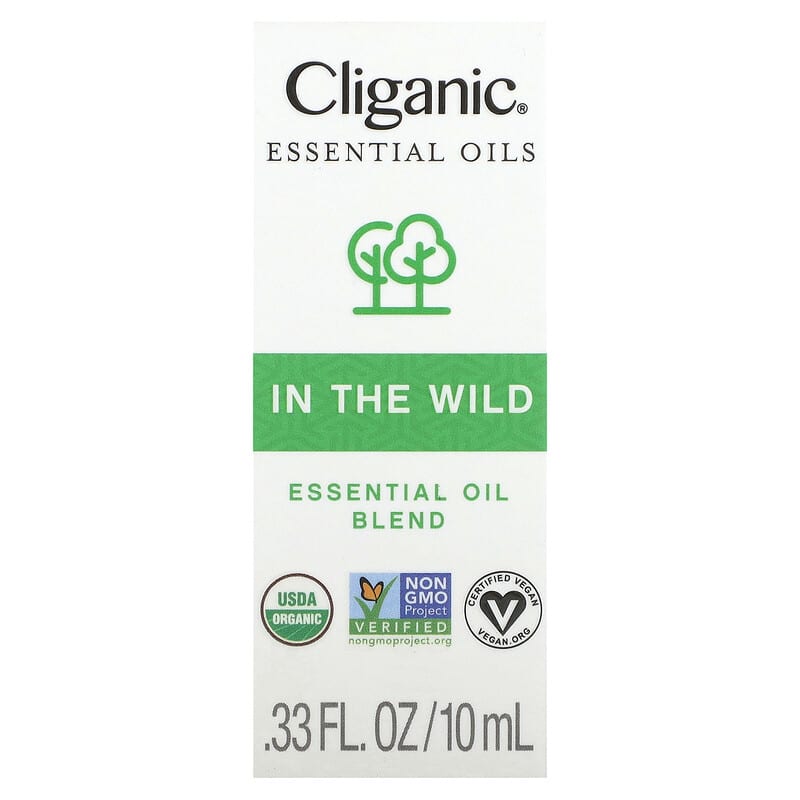 Cliganic, Essential Oil Blend, In The Wild, 0.33 fl oz (10 ml)